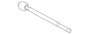 Steering rod left Lincoln MKC 15- CTR