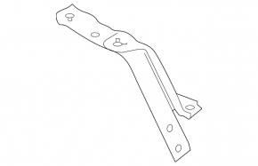 Battery mount assembly Nissan Altima 19-24