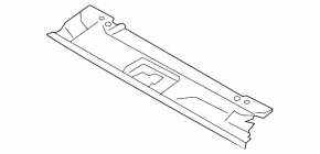 Ford Mustang mk6 15-17 TV Cover