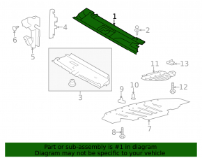 Ford Mustang mk6 15-17 TV Cover