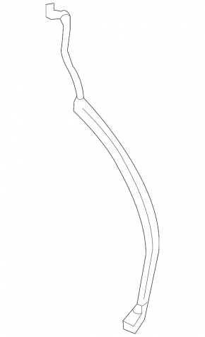 Rear left wing arch seal Ford Edge 15 - broken latch