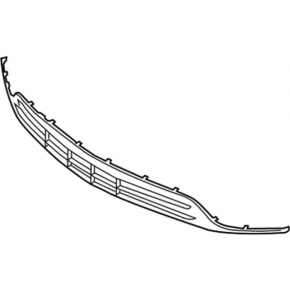 Lincoln MKC 2019 Front Bumper Lower Grille Radar Structure