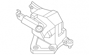 Rear engine mount Nissan Murano 25-26