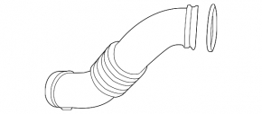 Air duct from the air filter housing BMW X1 E84 13-15