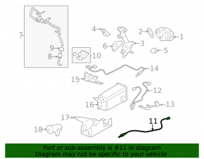 Lambda probe first Mitsubishi Outlander Sport ASX 10-15