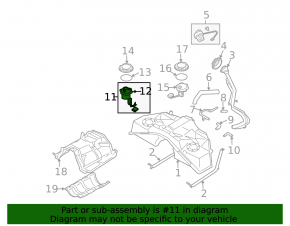 Fuel pump petrol pump Infiniti G25 G37 4d 09-14