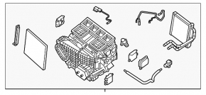 Heater assembly Nissan Altima 13-18