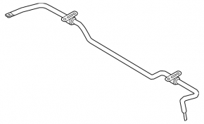 Rear stabilizer Volvo XC90 16-23 AWD for electric shock absorbers