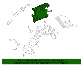 Tailgate Liftgate Trunk Hatch Control Module Bracket Volvo XC60 18-26