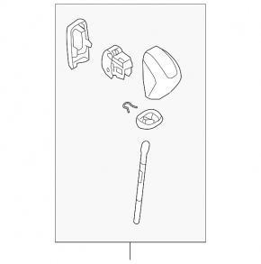 Subaru Outback 10-14 Gear Shift Knob