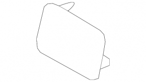 Left headlight washer cap for VW CC 09-12