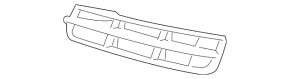 Right side grille for the front bumper of the Audi Q7 4L 10-15