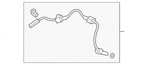 ABS sensor rear right Honda CRV 12-16