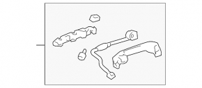 Outside front right door handle for Toyota Avalon 2005-2007