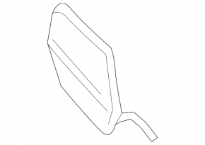 Plug towing hook front bumper Chevrolet Volt 16 - for parking sensors