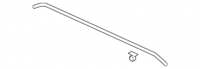 Rear hood seal for Hyundai Palisade 20-22