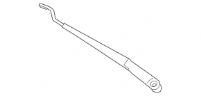 Left windshield wiper arm for Hyundai Tucson 22-25