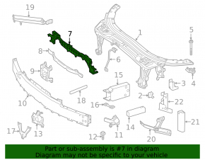 TV top bar Mercedes C-class W205 15-21 plastic