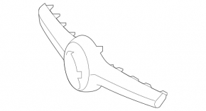 Grille cover for Mercedes CLS-class C218 15-18