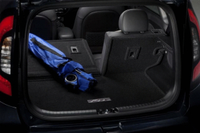 Kia Sportage 23-26 HEV, PHEV black fabric trunk mat