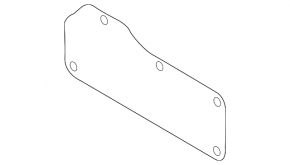 Right tailgate trim Ford Transit Connect MK2 13-23 25 cargo