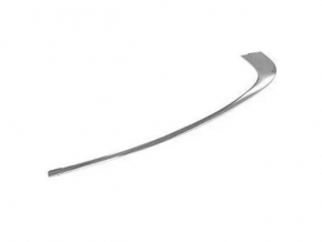 Front bumper molding central Ford Explorer 18-19 rest chrome