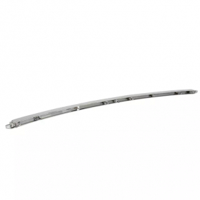 Front bumper molding central Ford Explorer 18-19 rest chrome