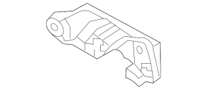 Engine mount bracket lower right Nissan Murano z52 15-24