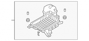 Mitsubishi Outlander 19-22 PHEV Air Filter Housing Lower Cover