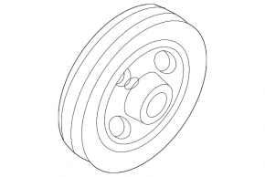 Crankshaft Pulley Kia Sorento 10-15 3.3