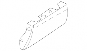 Volvo XC60 18-25 front right lower fender trim