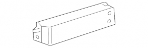 Left front subframe reinforcement for Lexus LS460 07-11 rwd