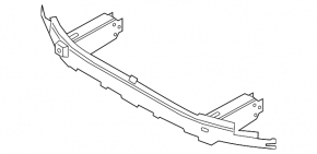 Front bumper amplifier BMW 8 G15 G16 20-25 840i, m850i, with m type, bumper support, Without m type, bumper support, M8, M8 compition, bumper support, Without M8, bumper support