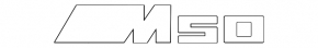 Emblem inscription M50 trunk door BMW i4 22-26