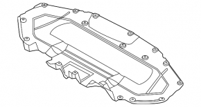 Rear Bumper Guard BMW 7 G11 G12 16-22