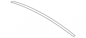 BMW 4 F36 15-20 Gran Coupe trunk door seal, upper on body
