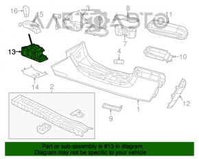 Chrysler 200 11-14 autostick gear shifter