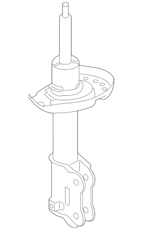 Front left shock absorber for Kia Niro 17-20 HEV (R16)