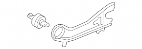 Rear left trailing arm Kia Sorento 10-15 FWD