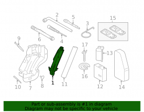 Jack VW Tiguan 09-18