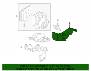 ABS pad for Audi Q3 83A 19-25