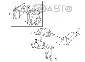 ABS pad for Audi Q3 83A 19-25