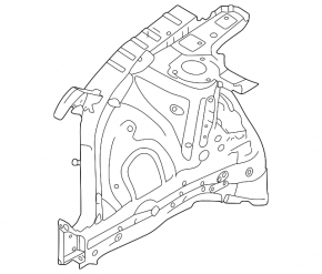 Front left quarter panel Hyundai Tucson 22-25 1.6T HEV