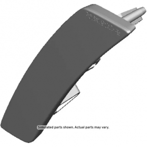 Chevrolet Equinox front bumper dimensions left 22-24