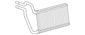 Heater Radiator Lexus NX200t NX300 NX300h 15-21