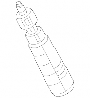 Canister with carbon absorber Mercedes GLS-class X166 13-19