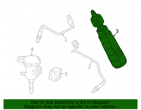 Canister with carbon absorber Mercedes GLS-class X166 13-19