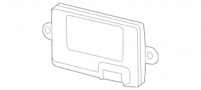 Keyless control unit Mercedes C-class W205 15-18