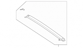 Black front panoramic sunshade for Mercedes X247 GLB 20-26