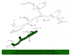 Ford Explorer 11-19 3.5 Intake Pipe